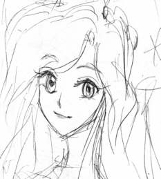 そのまんまな感じのラフ<10KB>